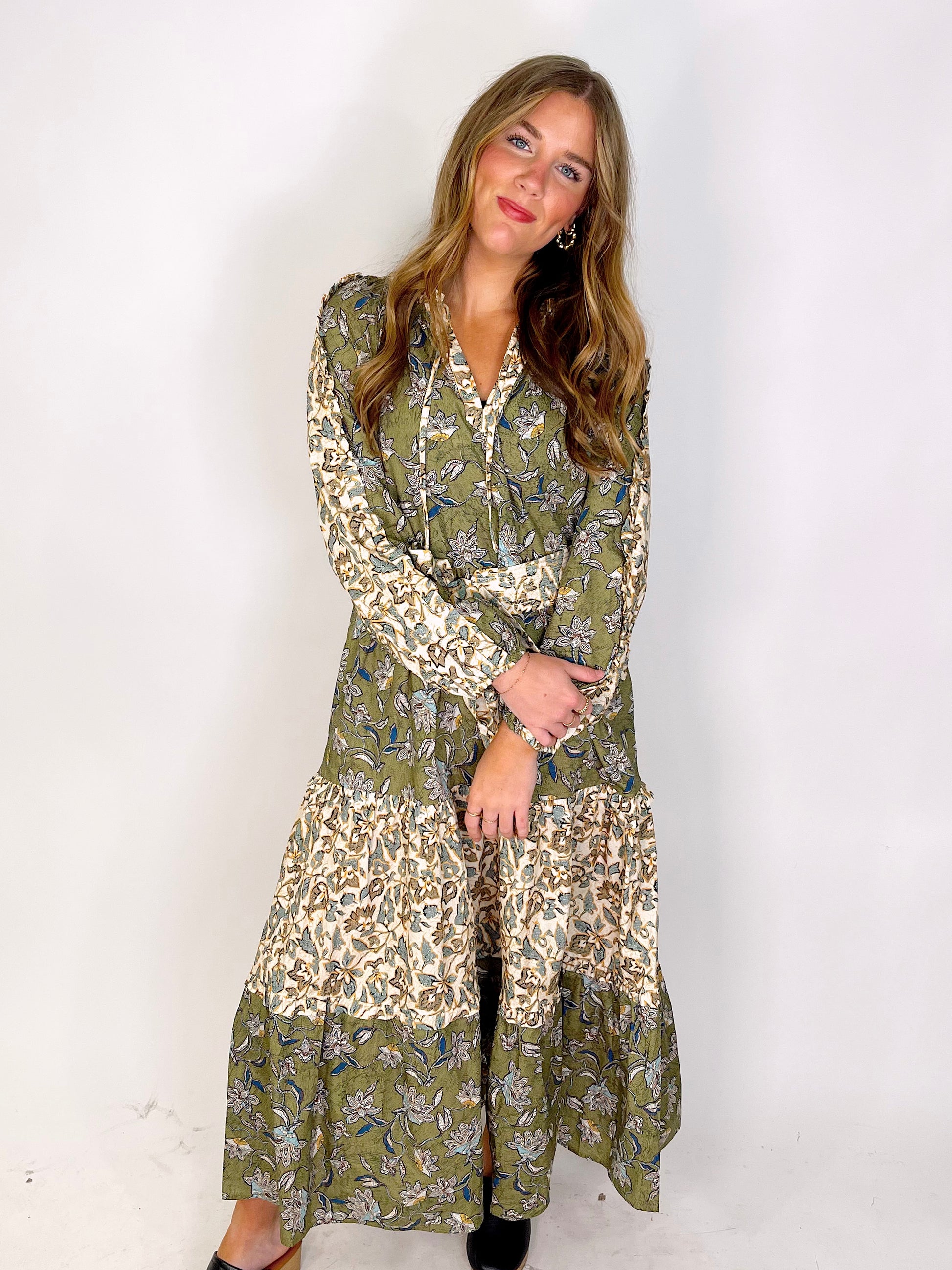 The Kailey Midi Dress-Midi Dress-See and Be Seen-The Village Shoppe, Women’s Fashion Boutique, Shop Online and In Store - Located in Muscle Shoals, AL.