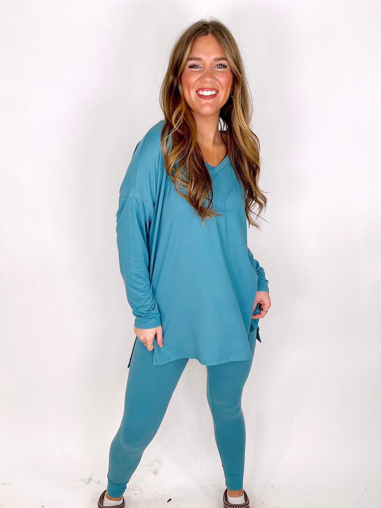 Let's Get Cozy Lounge Set | DOORBUSTER-Matching Set-Zenana-The Village Shoppe, Women’s Fashion Boutique, Shop Online and In Store - Located in Muscle Shoals, AL.