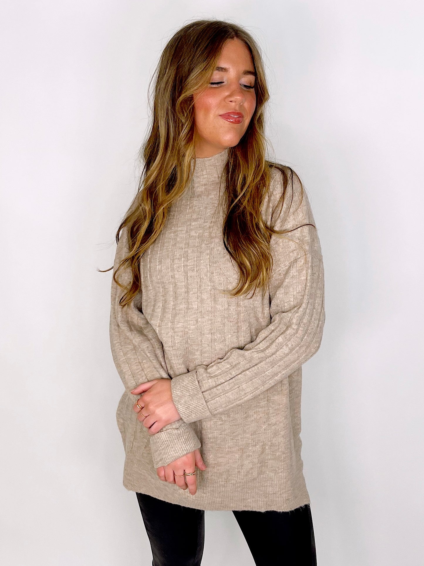 The Cara Sweater-Sweaters-THML-The Village Shoppe, Women’s Fashion Boutique, Shop Online and In Store - Located in Muscle Shoals, AL.