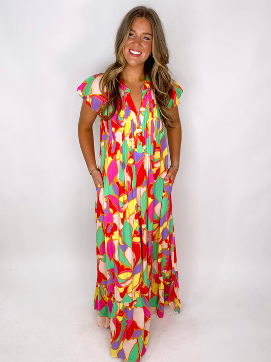 The Rosie Maxi Dress-Maxi Dress-Easel-The Village Shoppe, Women’s Fashion Boutique, Shop Online and In Store - Located in Muscle Shoals, AL.