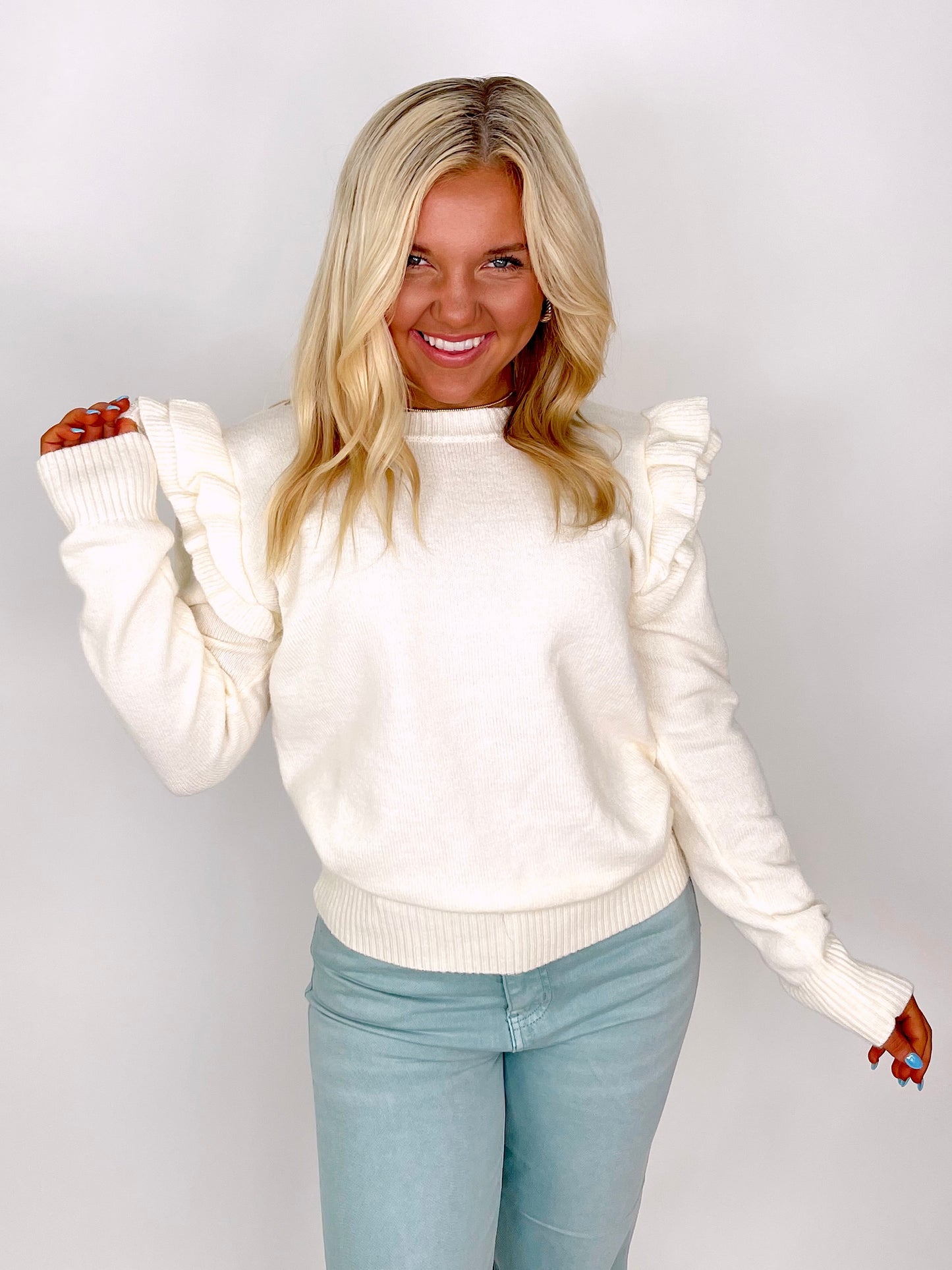 The Juliette Sweater-Sweaters-Jodifl-The Village Shoppe, Women’s Fashion Boutique, Shop Online and In Store - Located in Muscle Shoals, AL.