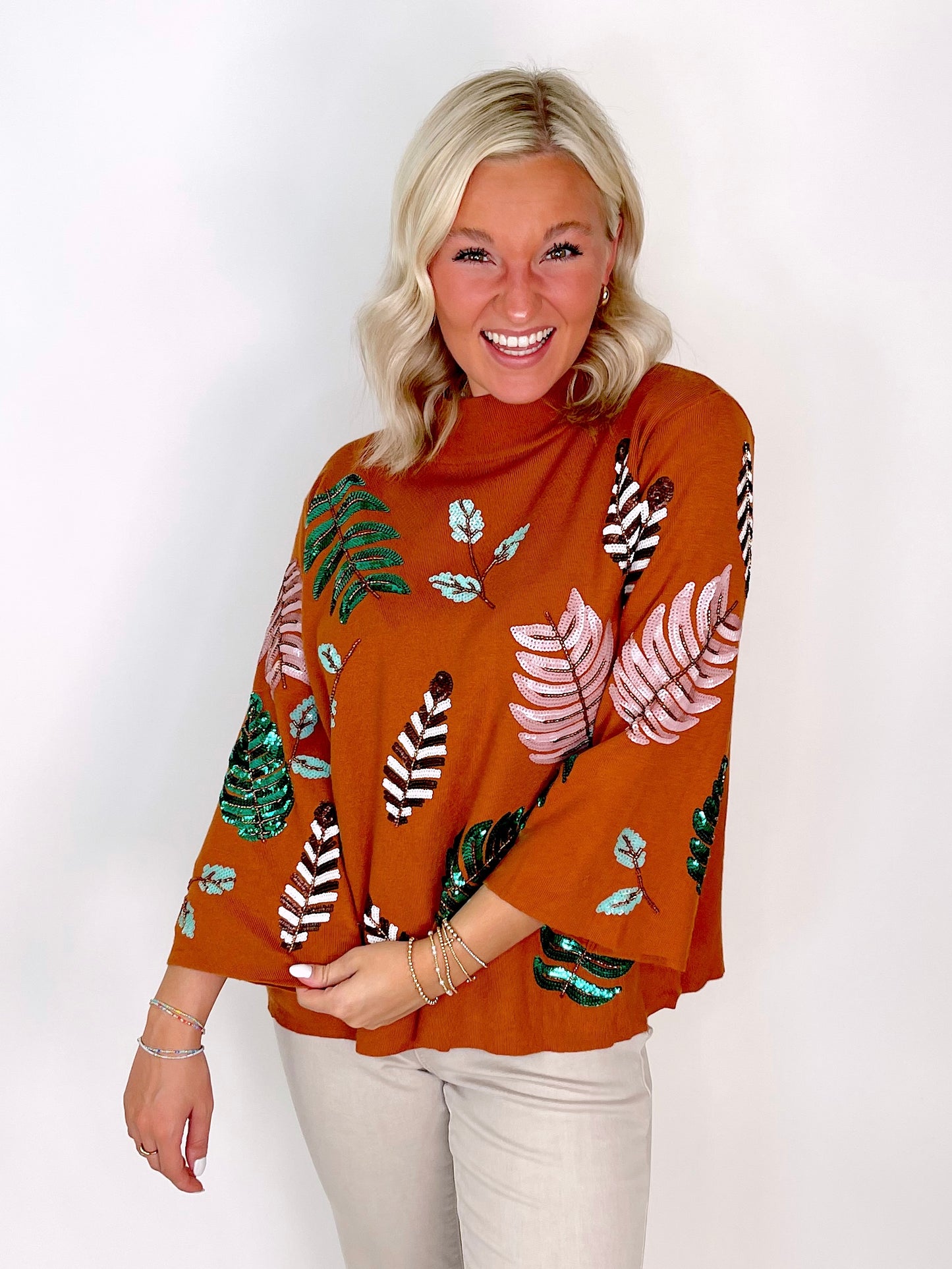 Falling For You Sweater-Sweaters-Fate-The Village Shoppe, Women’s Fashion Boutique, Shop Online and In Store - Located in Muscle Shoals, AL.