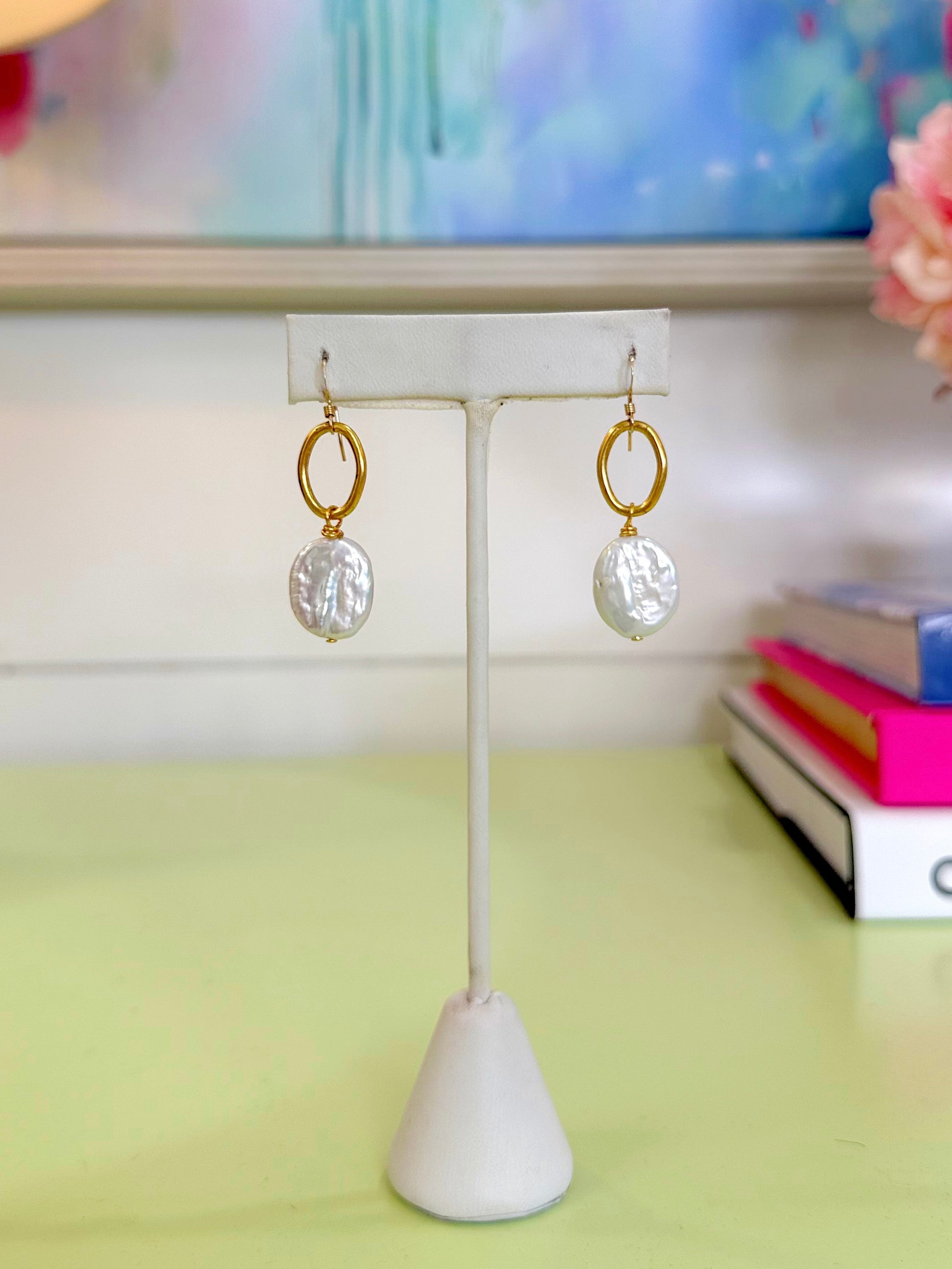 Oceans Apart Earrings-Earrings-Stella-The Village Shoppe, Women’s Fashion Boutique, Shop Online and In Store - Located in Muscle Shoals, AL.