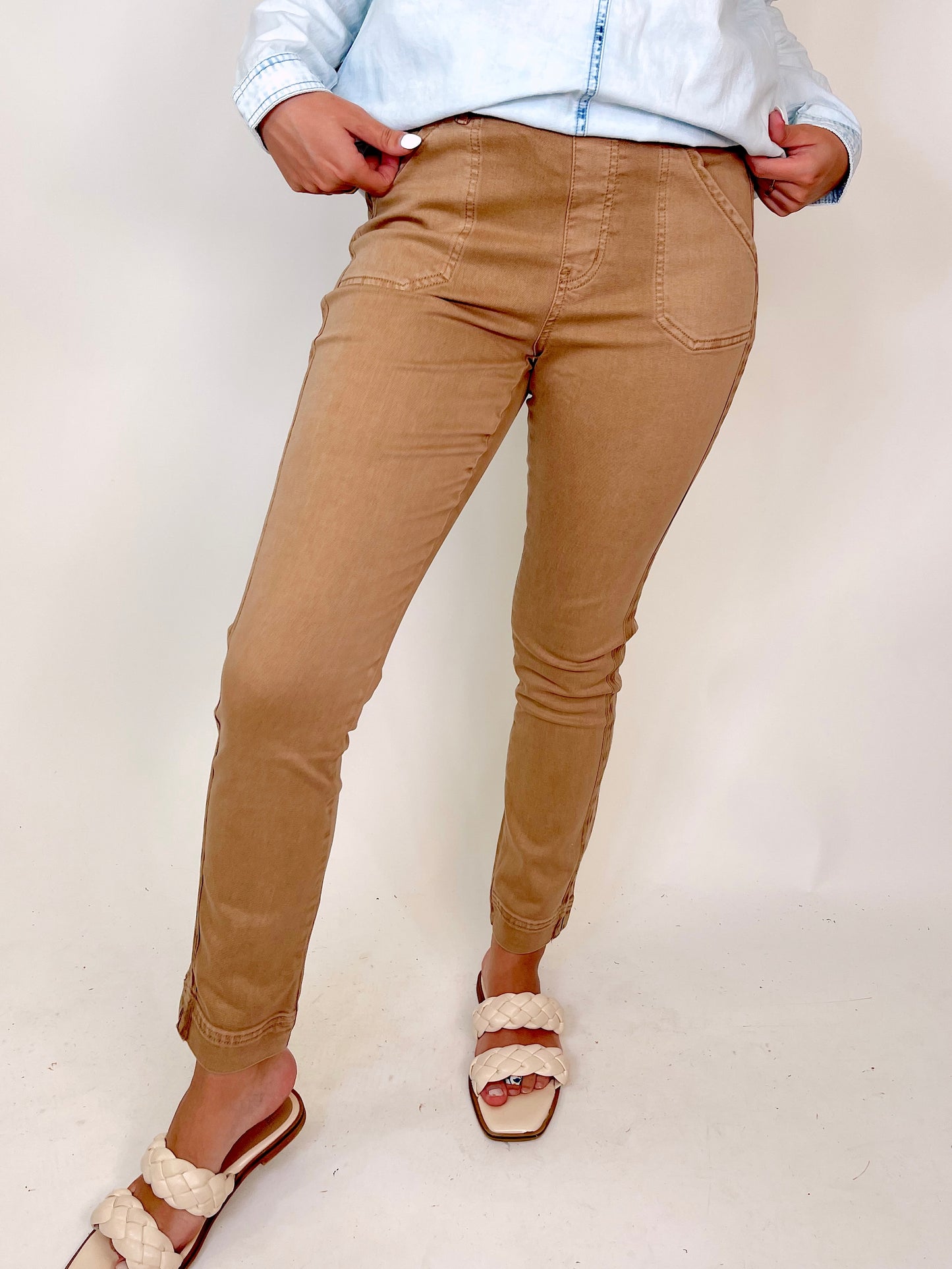 Pull-On 5 Pocket Pant | Tribal-Jeans-Tribal-The Village Shoppe, Women’s Fashion Boutique, Shop Online and In Store - Located in Muscle Shoals, AL.