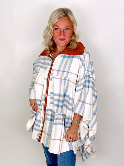 The Sadie Poncho-Poncho-Oli & Hali-The Village Shoppe, Women’s Fashion Boutique, Shop Online and In Store - Located in Muscle Shoals, AL.