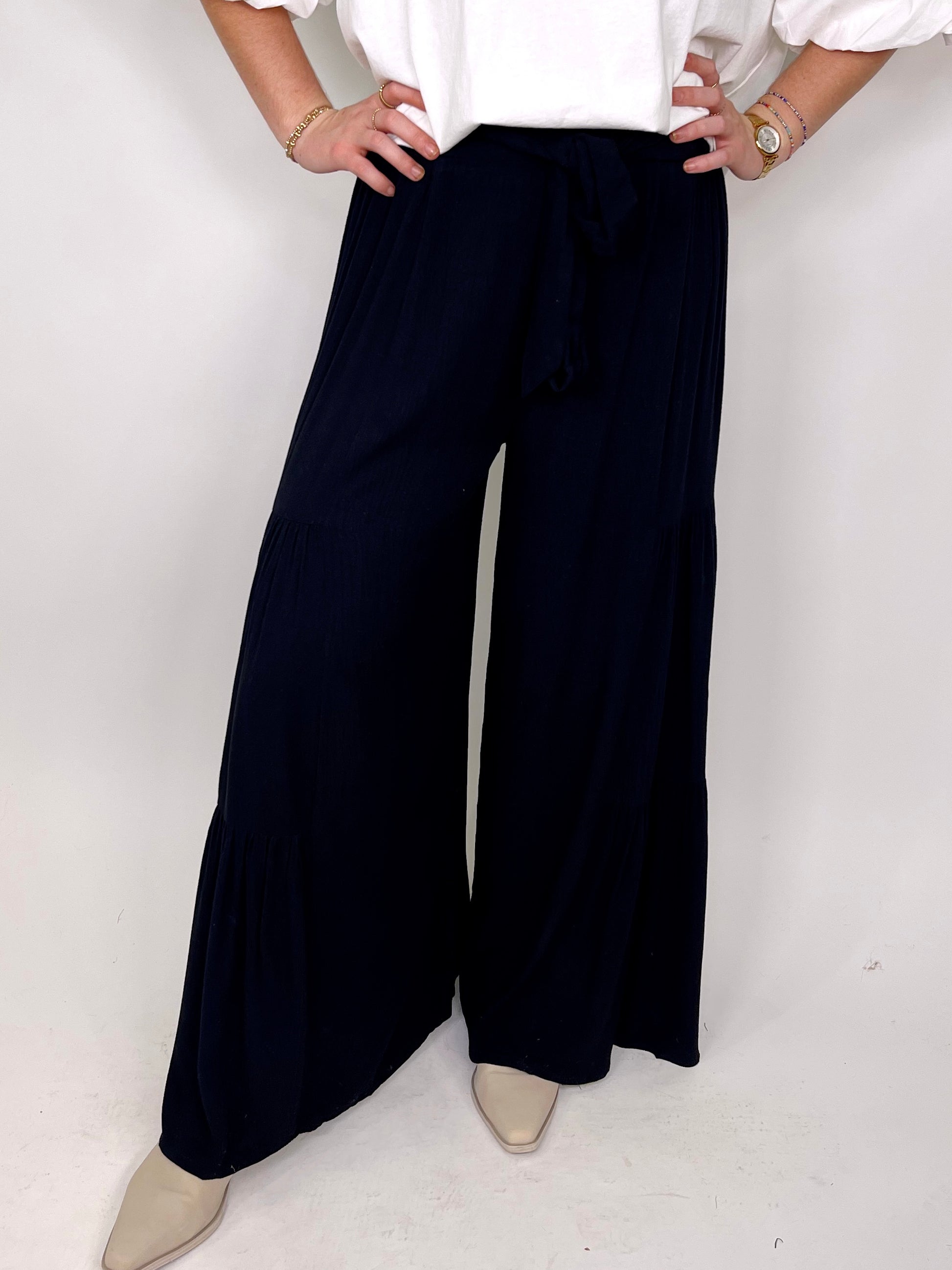 The Eliza Pants-Pull On Pant-Easel-The Village Shoppe, Women’s Fashion Boutique, Shop Online and In Store - Located in Muscle Shoals, AL.