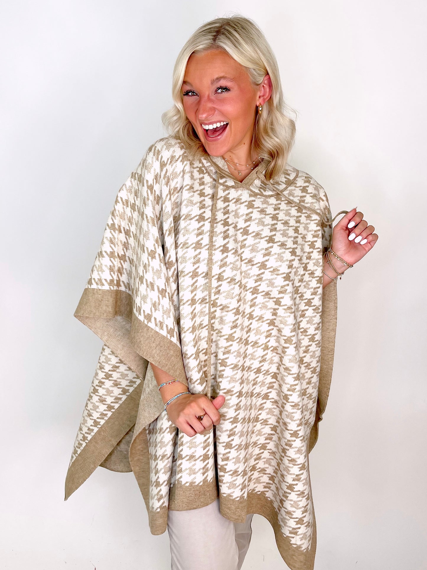The Kasey Poncho-Poncho-Coco + Carmen-The Village Shoppe, Women’s Fashion Boutique, Shop Online and In Store - Located in Muscle Shoals, AL.