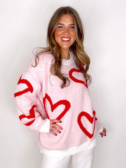 Send My Love Sweater-Sweaters-And The Why-The Village Shoppe, Women’s Fashion Boutique, Shop Online and In Store - Located in Muscle Shoals, AL.