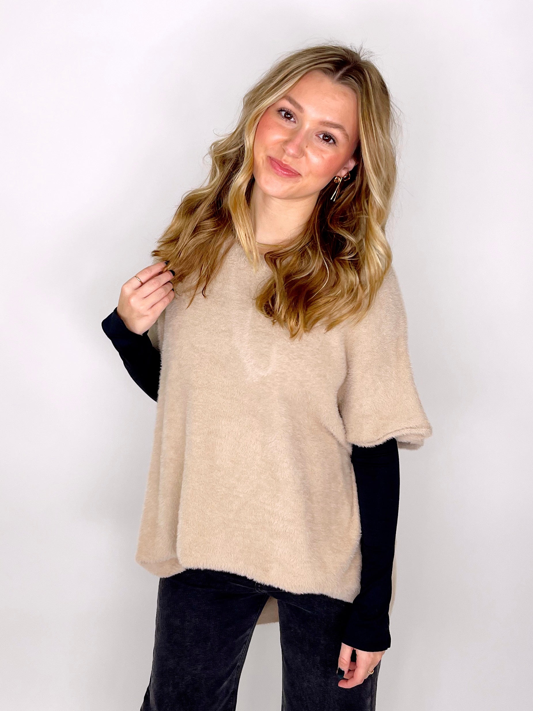 The Katie Sweater-Short Sleeves-Davi & Dani-The Village Shoppe, Women’s Fashion Boutique, Shop Online and In Store - Located in Muscle Shoals, AL.