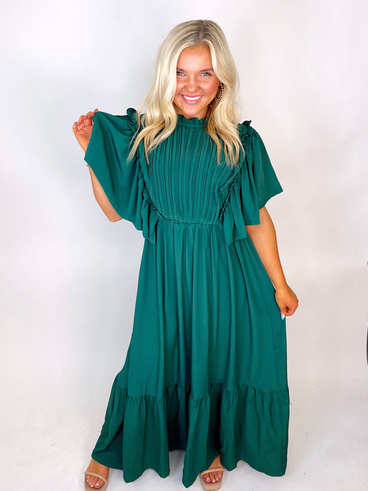 The Vivianne Dress-Maxi Dress-Entro-The Village Shoppe, Women’s Fashion Boutique, Shop Online and In Store - Located in Muscle Shoals, AL.