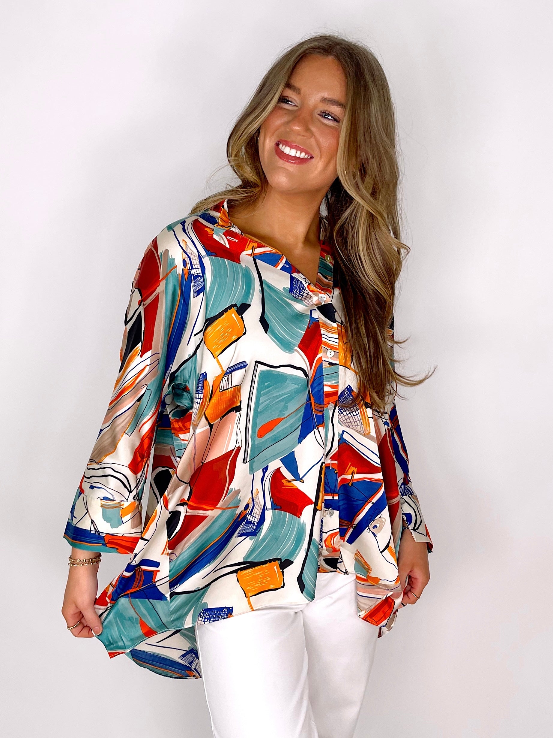 The Kendall Top-Blouse-Jodifl-The Village Shoppe, Women’s Fashion Boutique, Shop Online and In Store - Located in Muscle Shoals, AL.