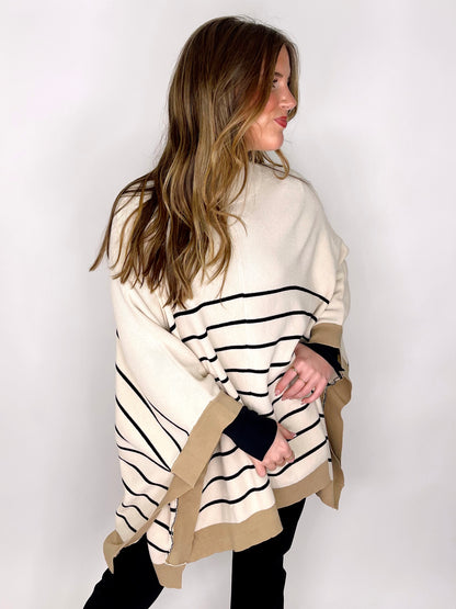 The Jo Poncho-Poncho-First Love-The Village Shoppe, Women’s Fashion Boutique, Shop Online and In Store - Located in Muscle Shoals, AL.