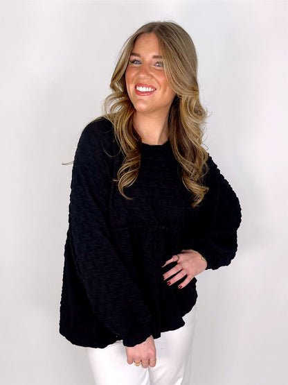 The Channing Top-Long Sleeves-Anniewear-The Village Shoppe, Women’s Fashion Boutique, Shop Online and In Store - Located in Muscle Shoals, AL.