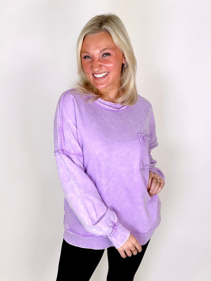 The Kate Pullover | DOORBUSTER-Pullover-Zenana-The Village Shoppe, Women’s Fashion Boutique, Shop Online and In Store - Located in Muscle Shoals, AL.