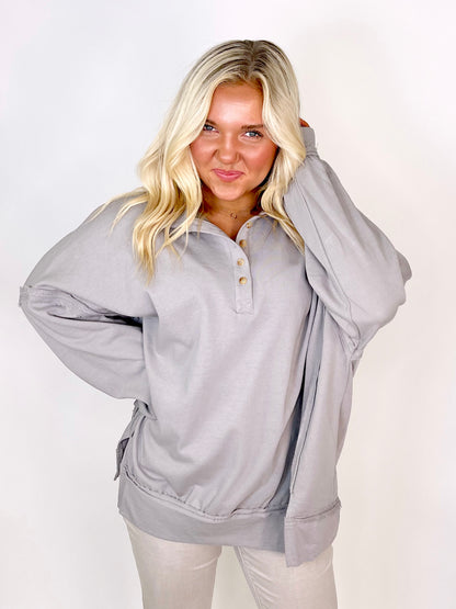 The Kristen Pullover-Pullover-Peach Love California-The Village Shoppe, Women’s Fashion Boutique, Shop Online and In Store - Located in Muscle Shoals, AL.