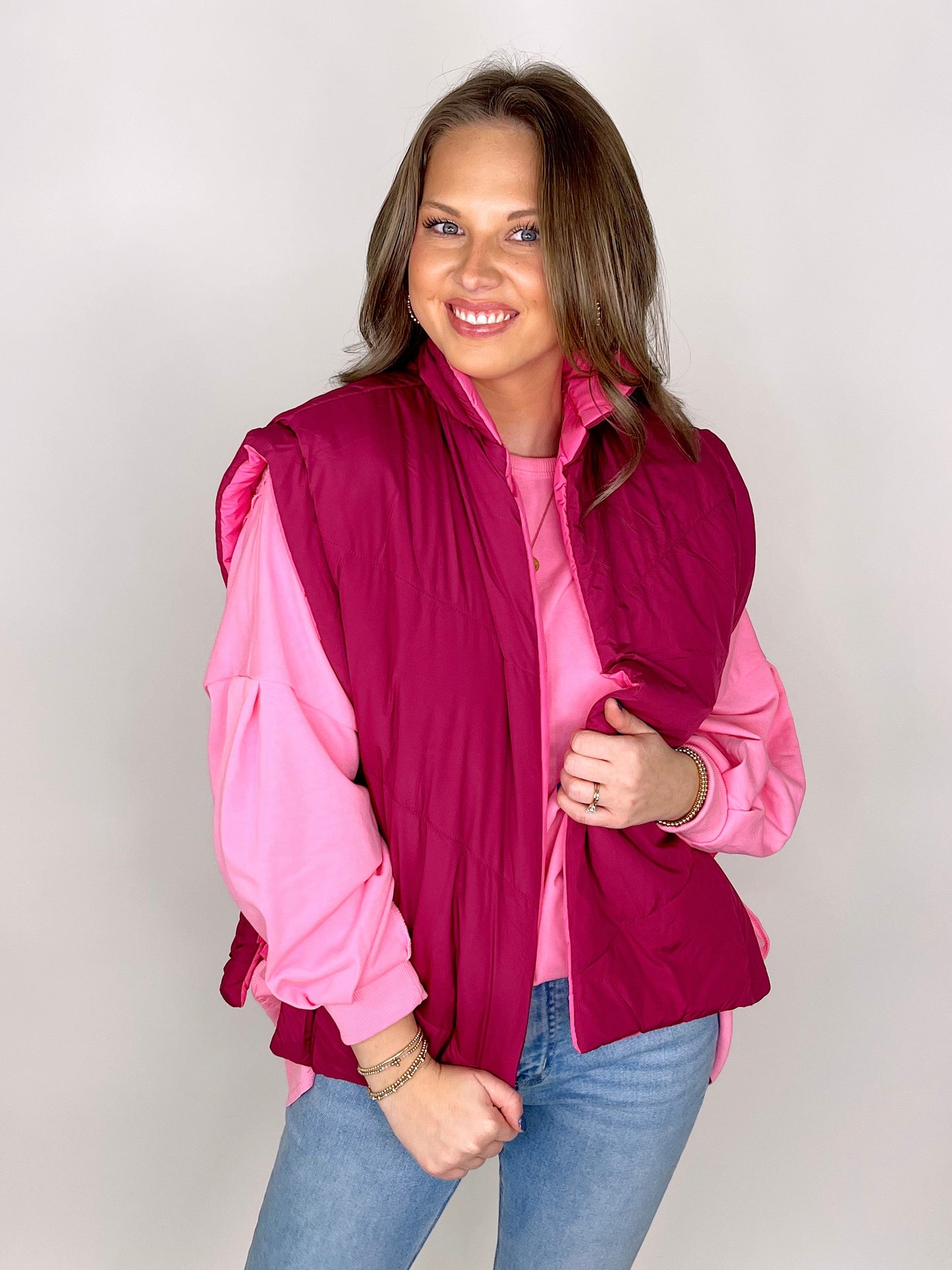 The Petra Reversible Vest-Vest-Shiraleah-The Village Shoppe, Women’s Fashion Boutique, Shop Online and In Store - Located in Muscle Shoals, AL.