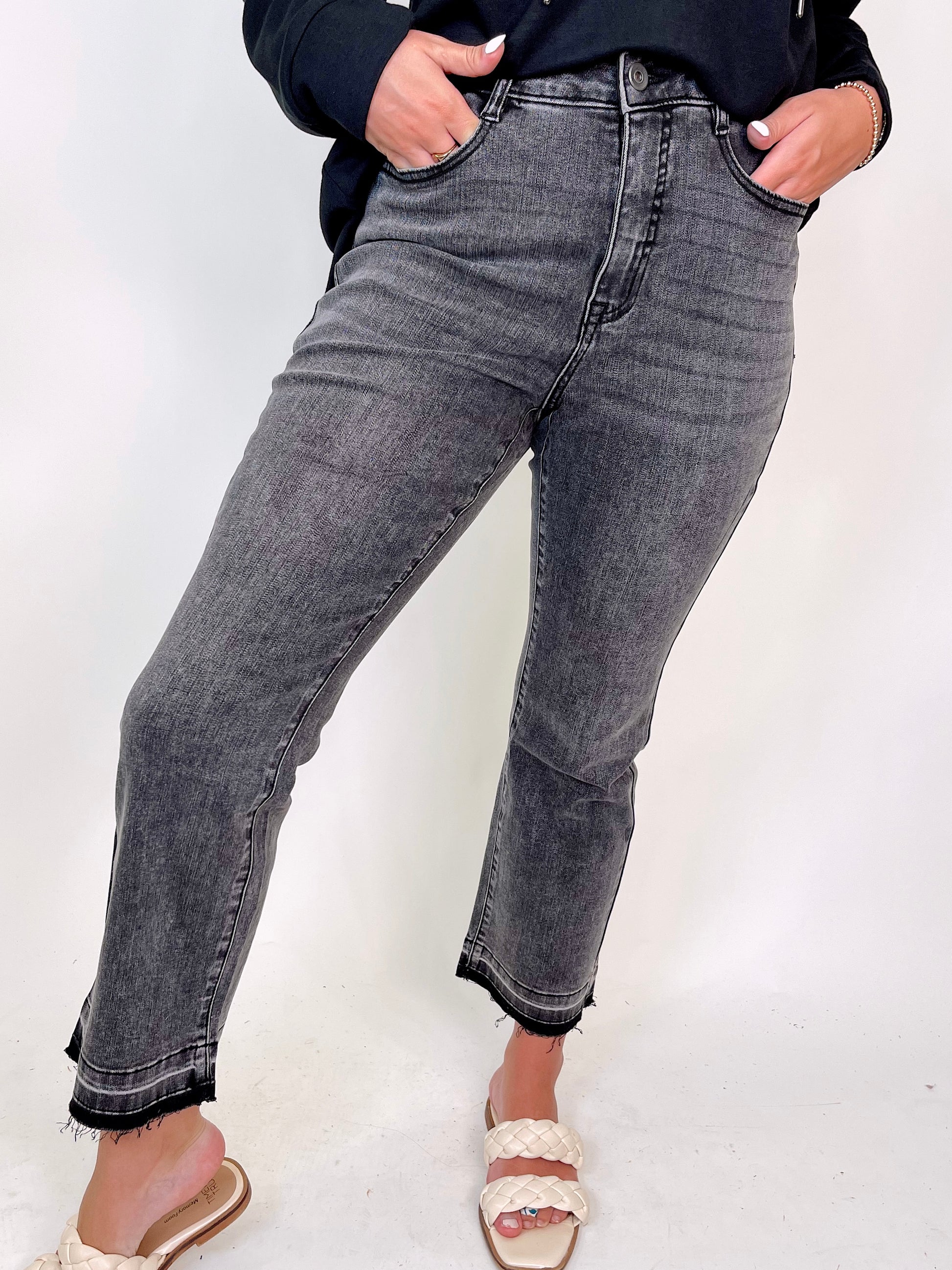 The Sophia Hugging Microflare Crop | Tribal-Jeans-Tribal-The Village Shoppe, Women’s Fashion Boutique, Shop Online and In Store - Located in Muscle Shoals, AL.