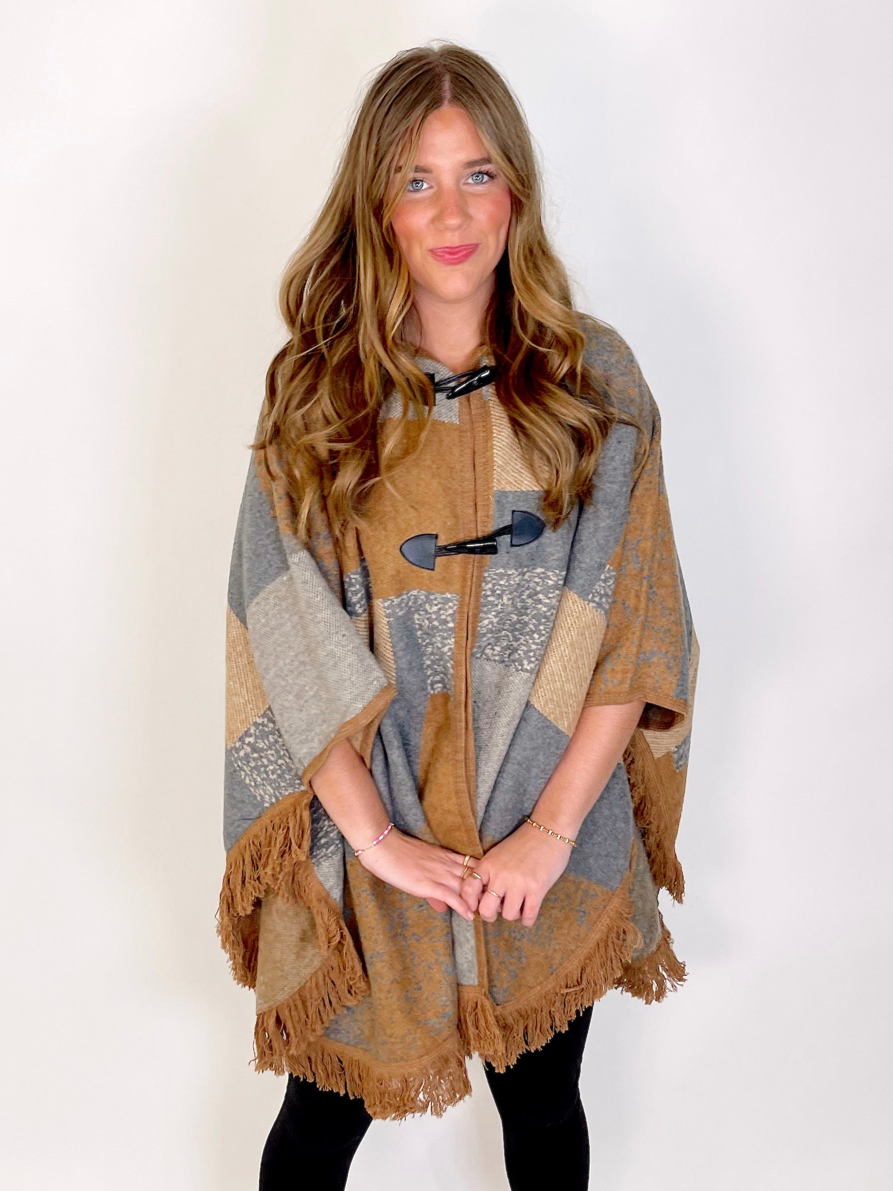 The Ramona Poncho-Poncho-Coco + Carmen-The Village Shoppe, Women’s Fashion Boutique, Shop Online and In Store - Located in Muscle Shoals, AL.