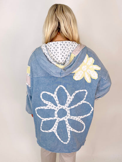 The Caren Pullover Hoodie-Long Sleeves-Oli & Hali-The Village Shoppe, Women’s Fashion Boutique, Shop Online and In Store - Located in Muscle Shoals, AL.