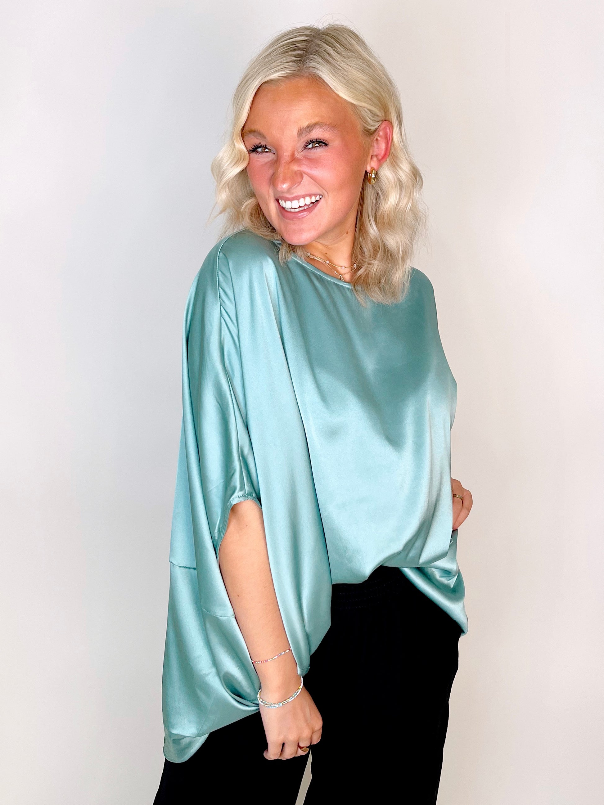 The Whitney Blouse-Blouse-Easel-The Village Shoppe, Women’s Fashion Boutique, Shop Online and In Store - Located in Muscle Shoals, AL.