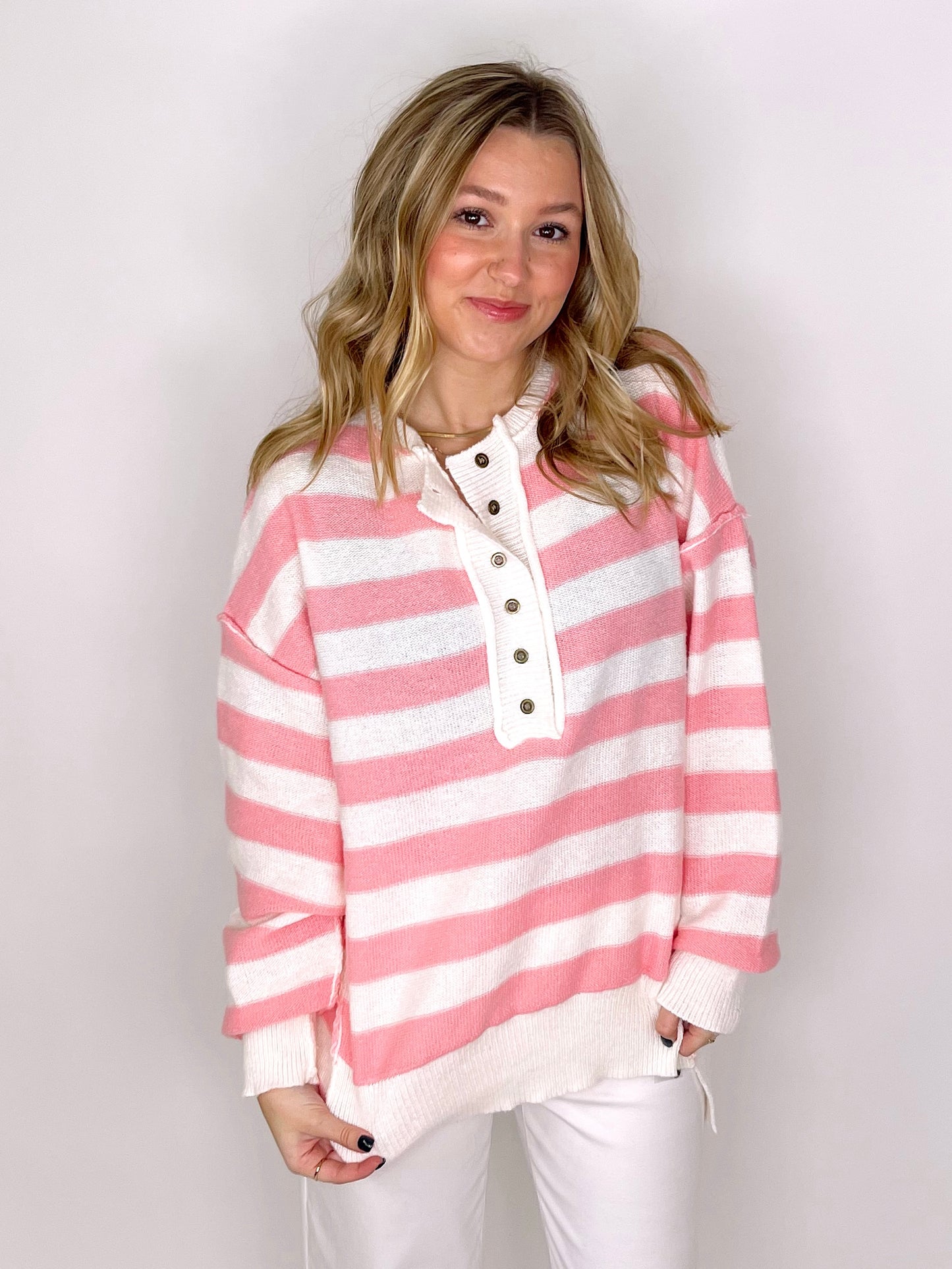 The Ellie Sweater-Sweaters-Peach Love California-The Village Shoppe, Women’s Fashion Boutique, Shop Online and In Store - Located in Muscle Shoals, AL.