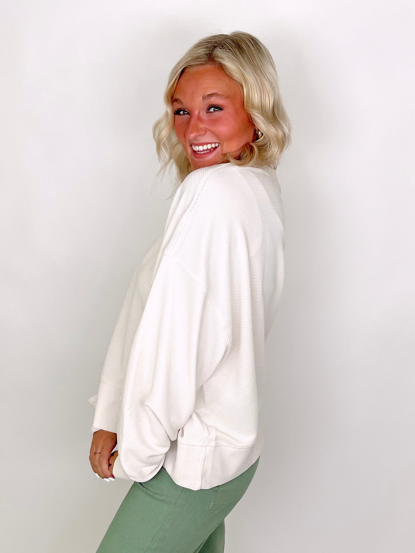 The Julie Pullover-Long Sleeves-Miou Muse-The Village Shoppe, Women’s Fashion Boutique, Shop Online and In Store - Located in Muscle Shoals, AL.