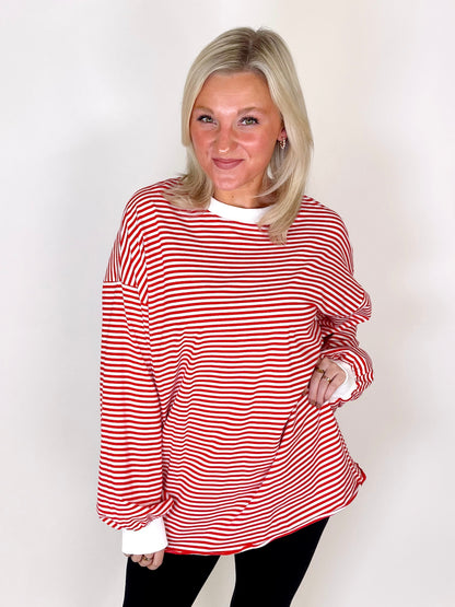 The Miranda Top-Long Sleeves-La Miel-The Village Shoppe, Women’s Fashion Boutique, Shop Online and In Store - Located in Muscle Shoals, AL.