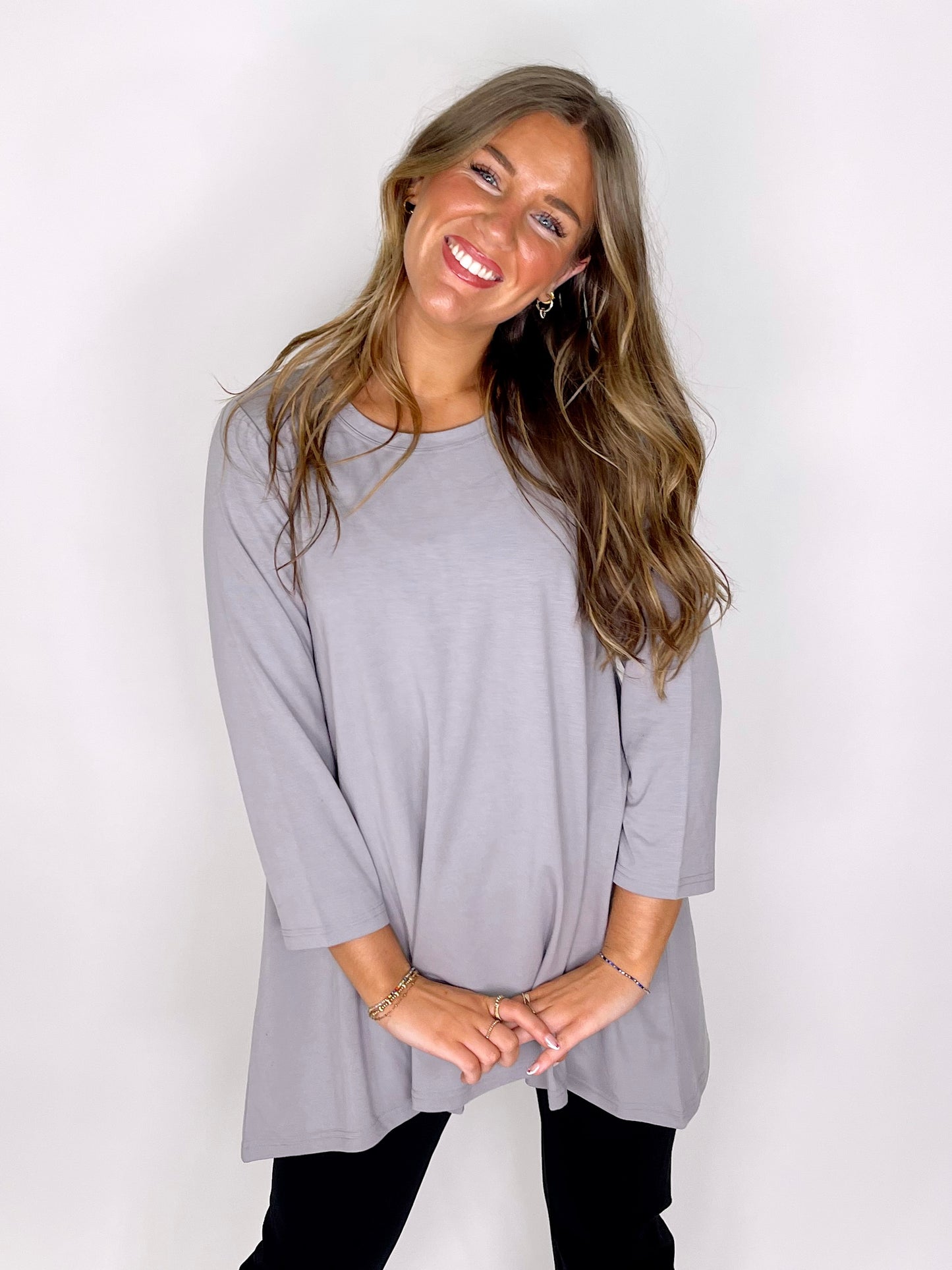 The Stasia Top-Tunic-Coco + Carmen-The Village Shoppe, Women’s Fashion Boutique, Shop Online and In Store - Located in Muscle Shoals, AL.