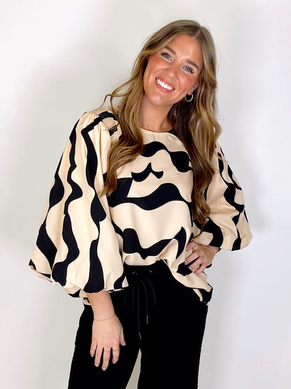 The Eve Top-Blouse-Entro-The Village Shoppe, Women’s Fashion Boutique, Shop Online and In Store - Located in Muscle Shoals, AL.