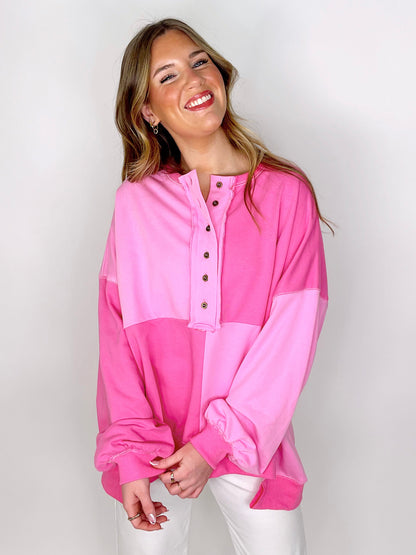 The Lauren Sweatshirt-Sweatshirt-Peach Love California-The Village Shoppe, Women’s Fashion Boutique, Shop Online and In Store - Located in Muscle Shoals, AL.