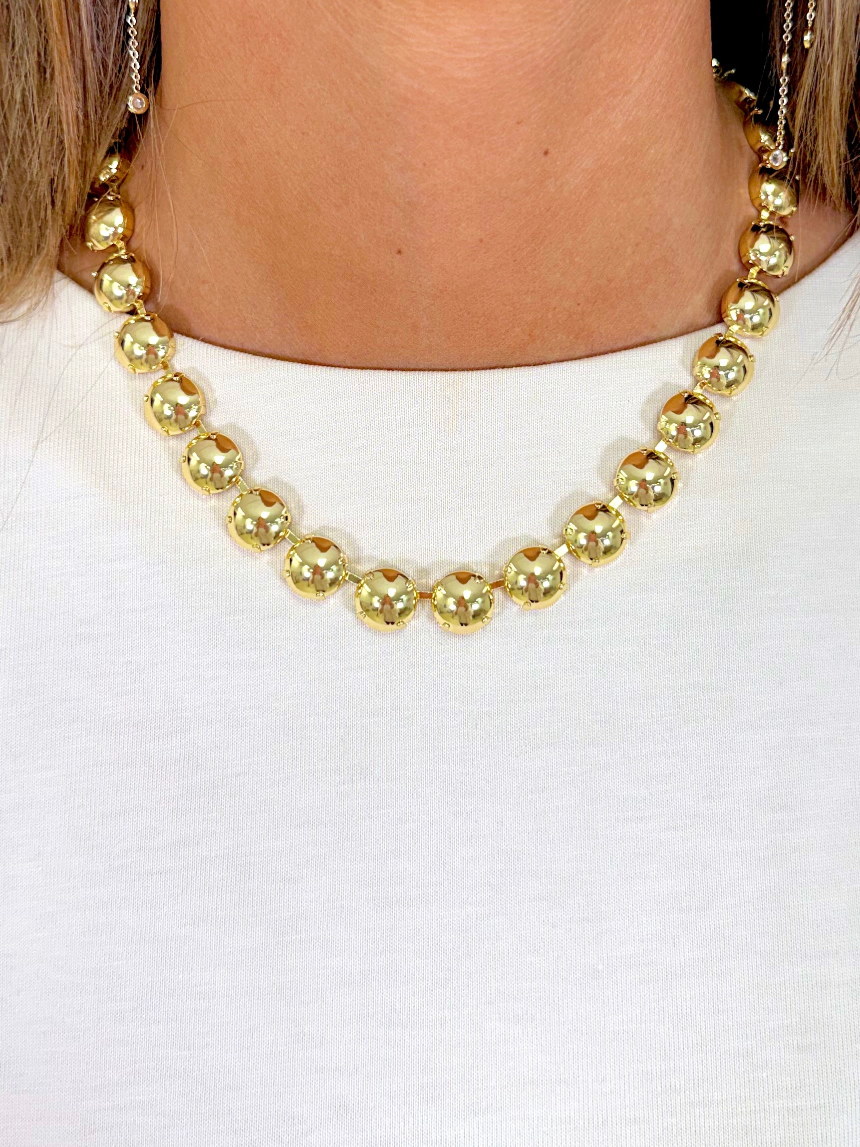 Gold Rush Necklace-Necklaces-AF Design Group-The Village Shoppe, Women’s Fashion Boutique, Shop Online and In Store - Located in Muscle Shoals, AL.