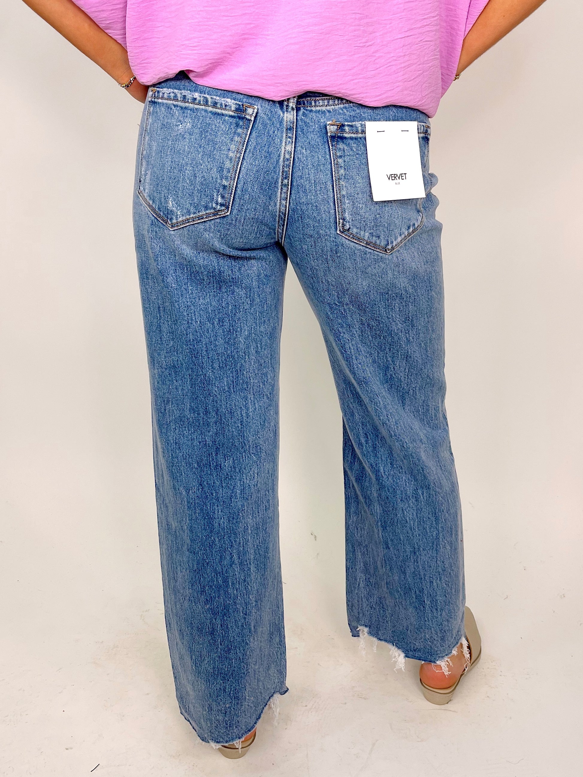 The Magnolia Crop Wide Leg Jean-Jeans-Vervet-The Village Shoppe, Women’s Fashion Boutique, Shop Online and In Store - Located in Muscle Shoals, AL.