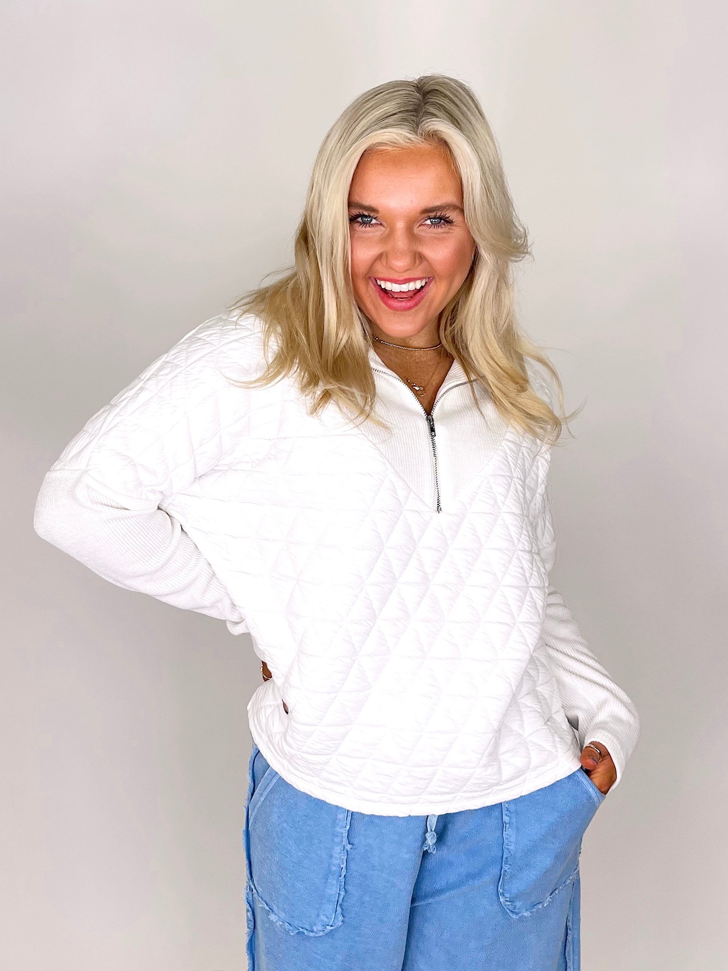 The Morgan Pullover-Pullover-THML-The Village Shoppe, Women’s Fashion Boutique, Shop Online and In Store - Located in Muscle Shoals, AL.