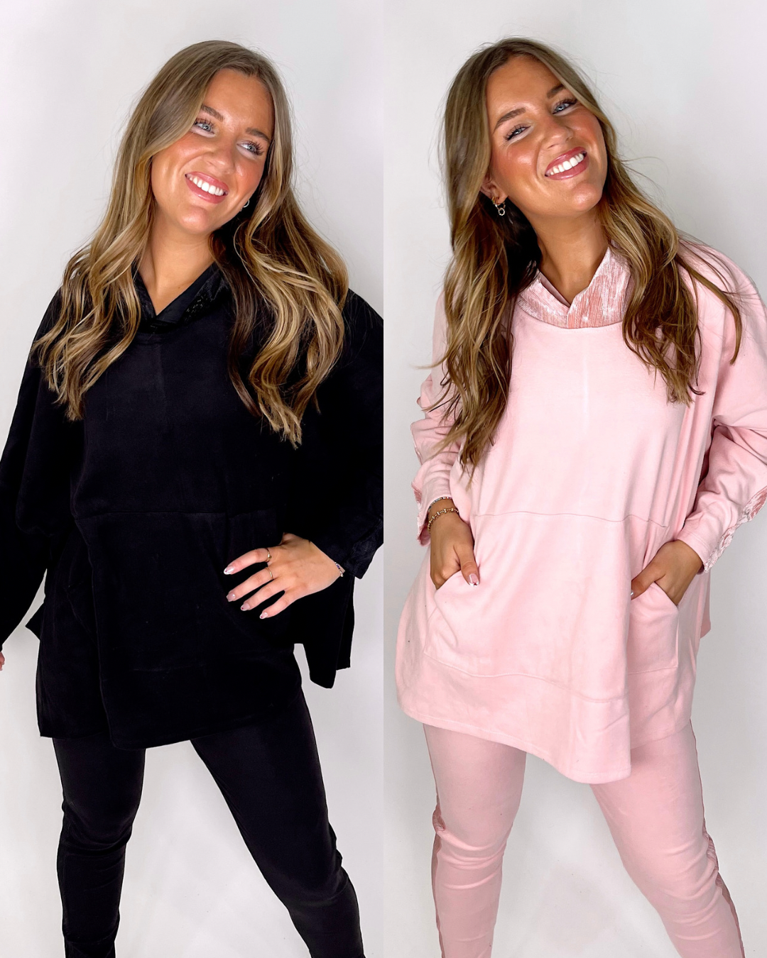 The Ariana Sparkle Hoodie-Pullover-Coco + Carmen-The Village Shoppe, Women’s Fashion Boutique, Shop Online and In Store - Located in Muscle Shoals, AL.
