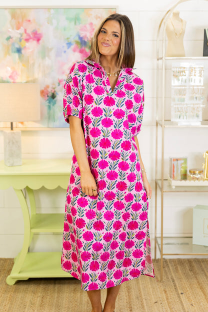 The Dahlia Midi Dress | Adrienne-Midi Dress-Adrienne-The Village Shoppe, Women’s Fashion Boutique, Shop Online and In Store - Located in Muscle Shoals, AL.
