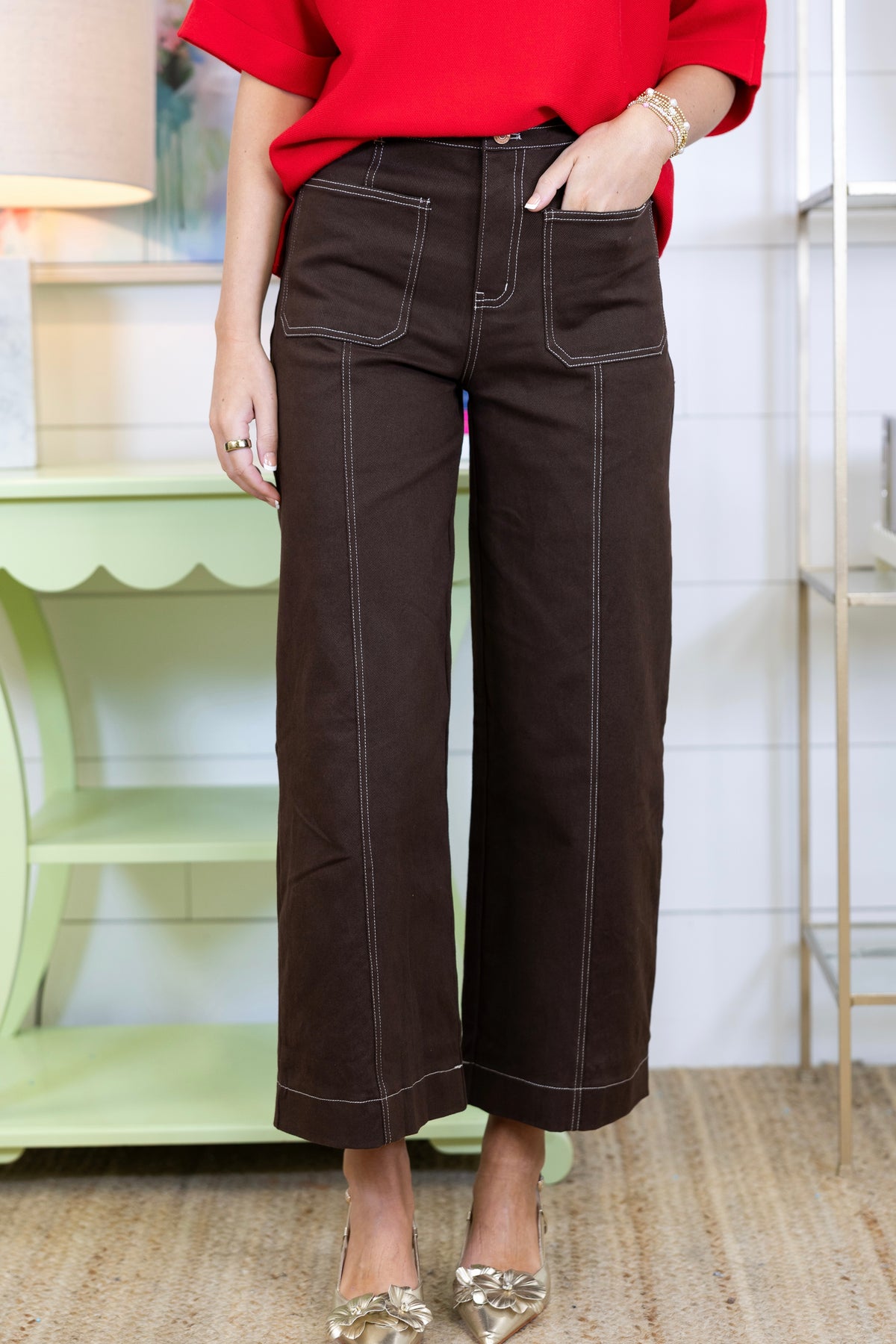 The Montgomery Pant-Pant-Entro-The Village Shoppe, Women’s Fashion Boutique, Shop Online and In Store - Located in Muscle Shoals, AL.