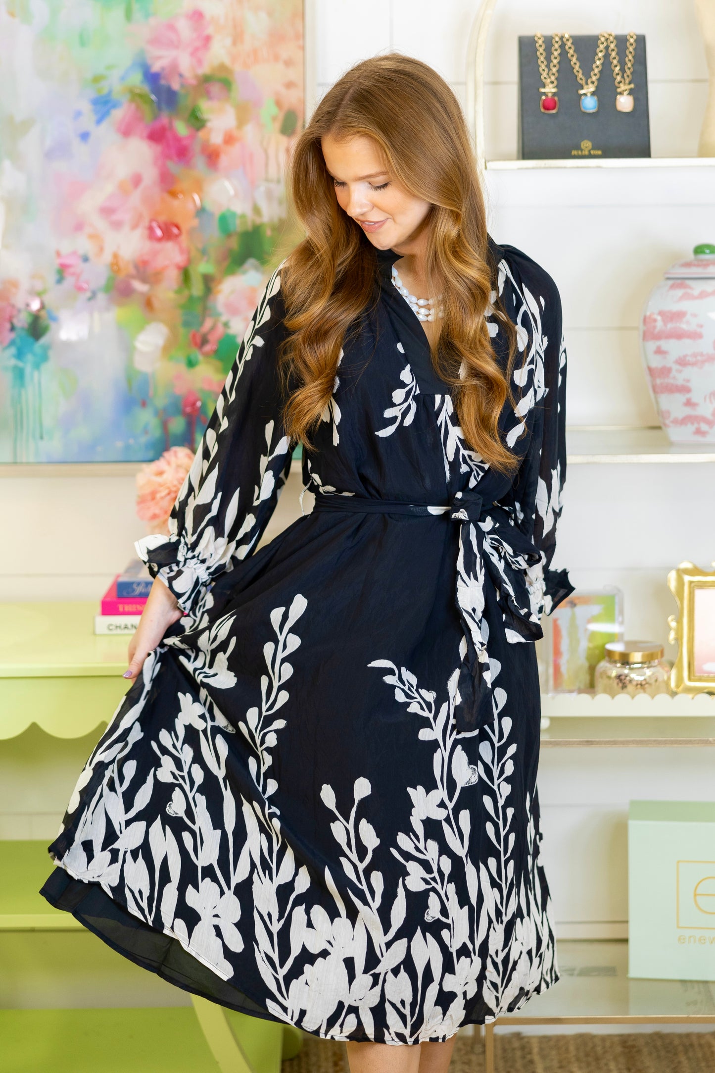 The Holly Midi Dress-Midi Dress-Umgee-The Village Shoppe, Women’s Fashion Boutique, Shop Online and In Store - Located in Muscle Shoals, AL.