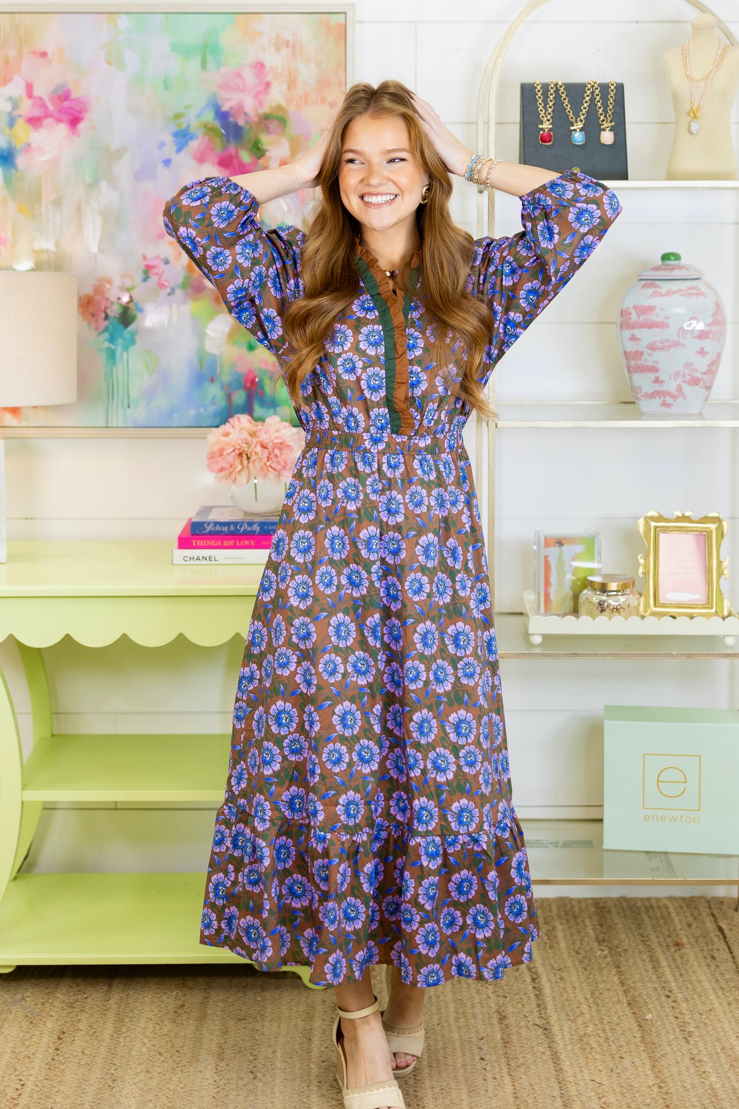 The Jude Midi Dress-Midi Dress-Umgee-The Village Shoppe, Women’s Fashion Boutique, Shop Online and In Store - Located in Muscle Shoals, AL.