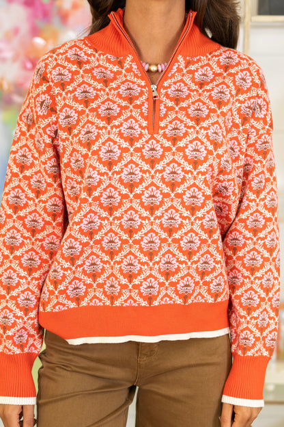 Retro Revival Pullover-Sweaters-&merci-The Village Shoppe, Women’s Fashion Boutique, Shop Online and In Store - Located in Muscle Shoals, AL.