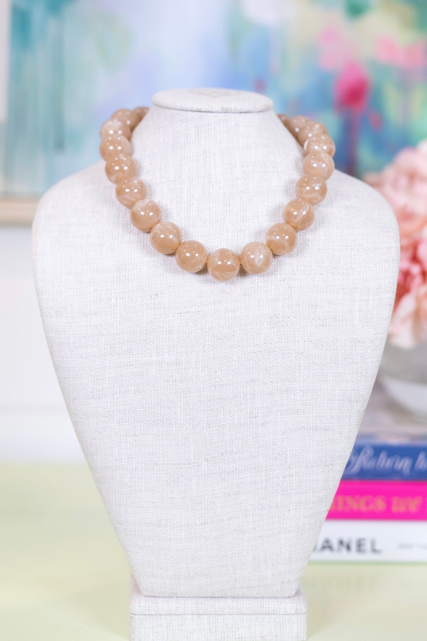 Sweet Tart Beaded Necklace-Necklaces-Hart Designs-The Village Shoppe, Women’s Fashion Boutique, Shop Online and In Store - Located in Muscle Shoals, AL.