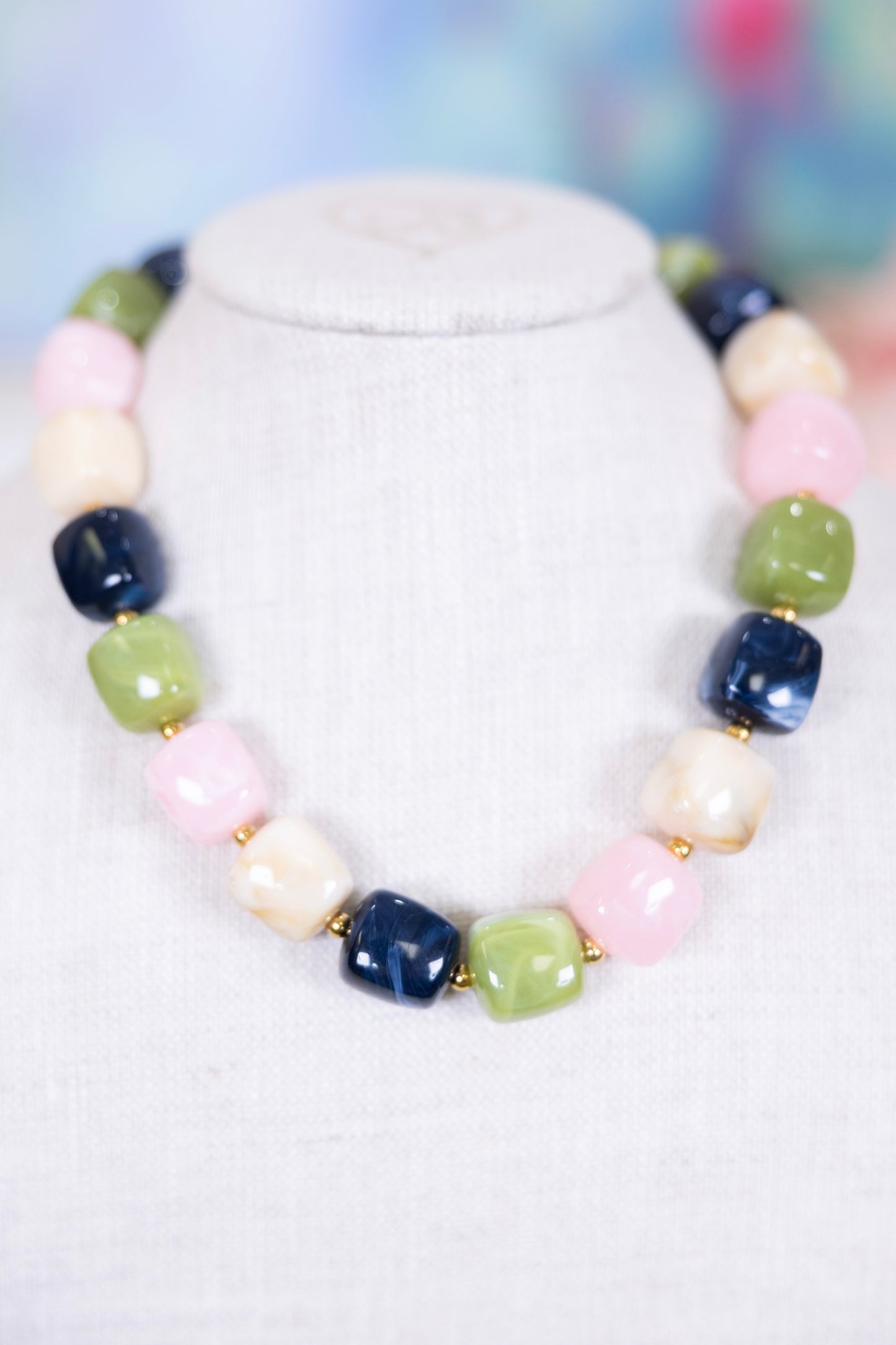 Rock Candy Necklace-Necklaces-Hart Designs-The Village Shoppe, Women’s Fashion Boutique, Shop Online and In Store - Located in Muscle Shoals, AL.