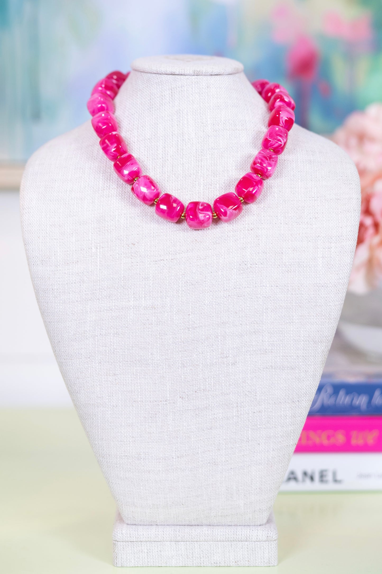 Rock Candy Necklace-Necklaces-Hart Designs-The Village Shoppe, Women’s Fashion Boutique, Shop Online and In Store - Located in Muscle Shoals, AL.