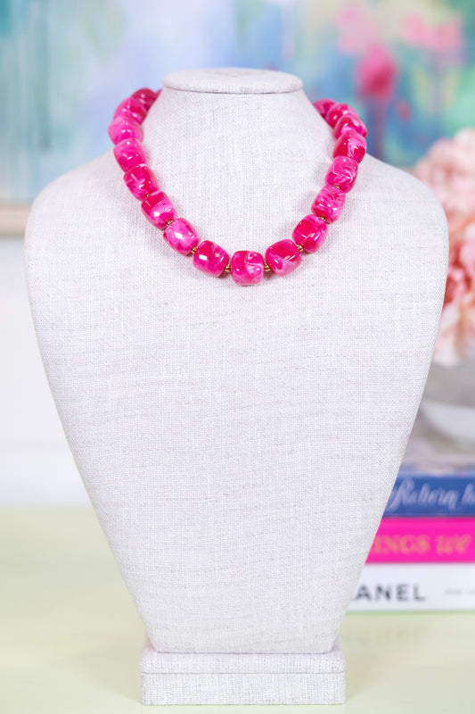 Rock Candy Necklace-Necklaces-Hart Designs-The Village Shoppe, Women’s Fashion Boutique, Shop Online and In Store - Located in Muscle Shoals, AL.