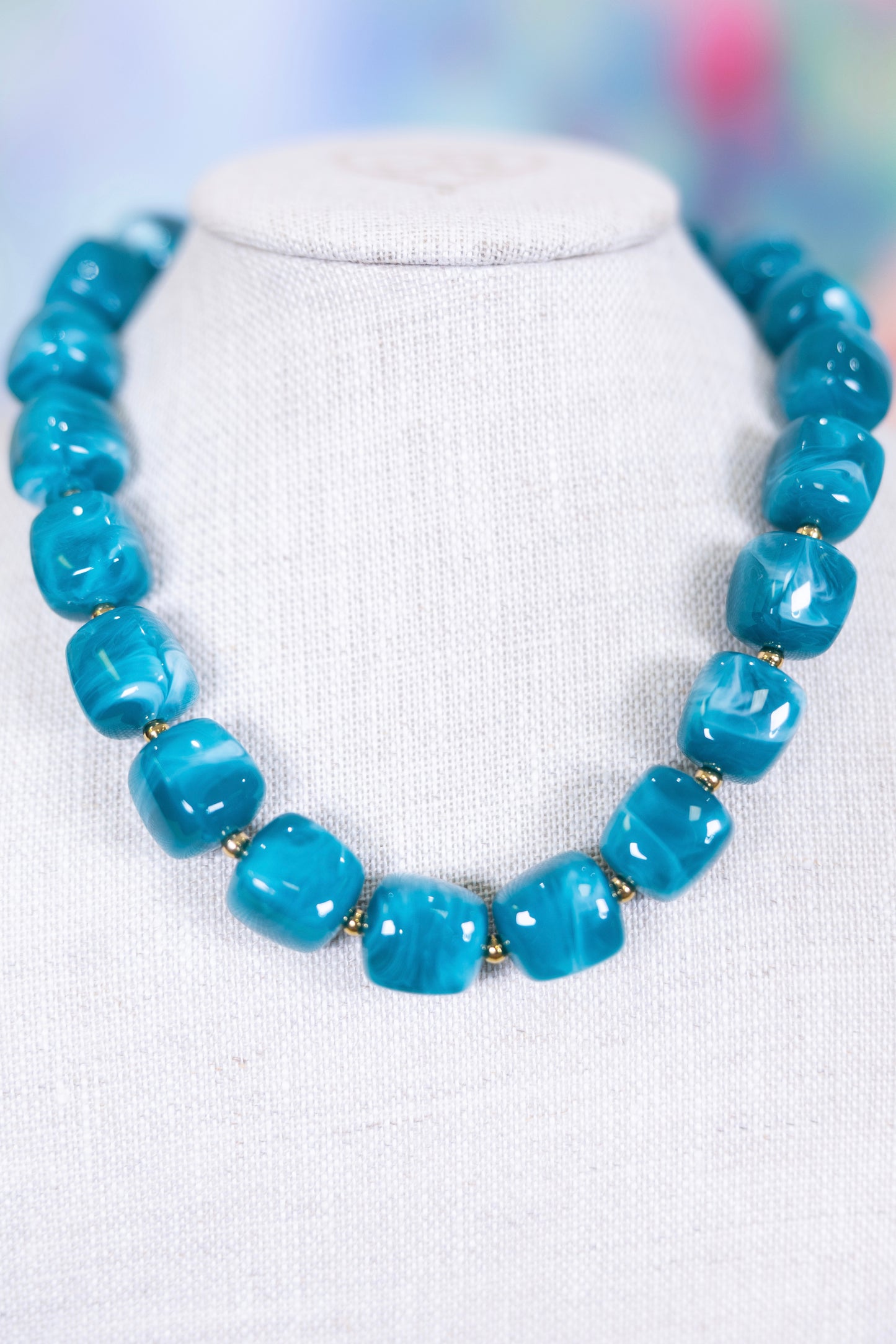 Rock Candy Necklace-Necklaces-Hart Designs-The Village Shoppe, Women’s Fashion Boutique, Shop Online and In Store - Located in Muscle Shoals, AL.