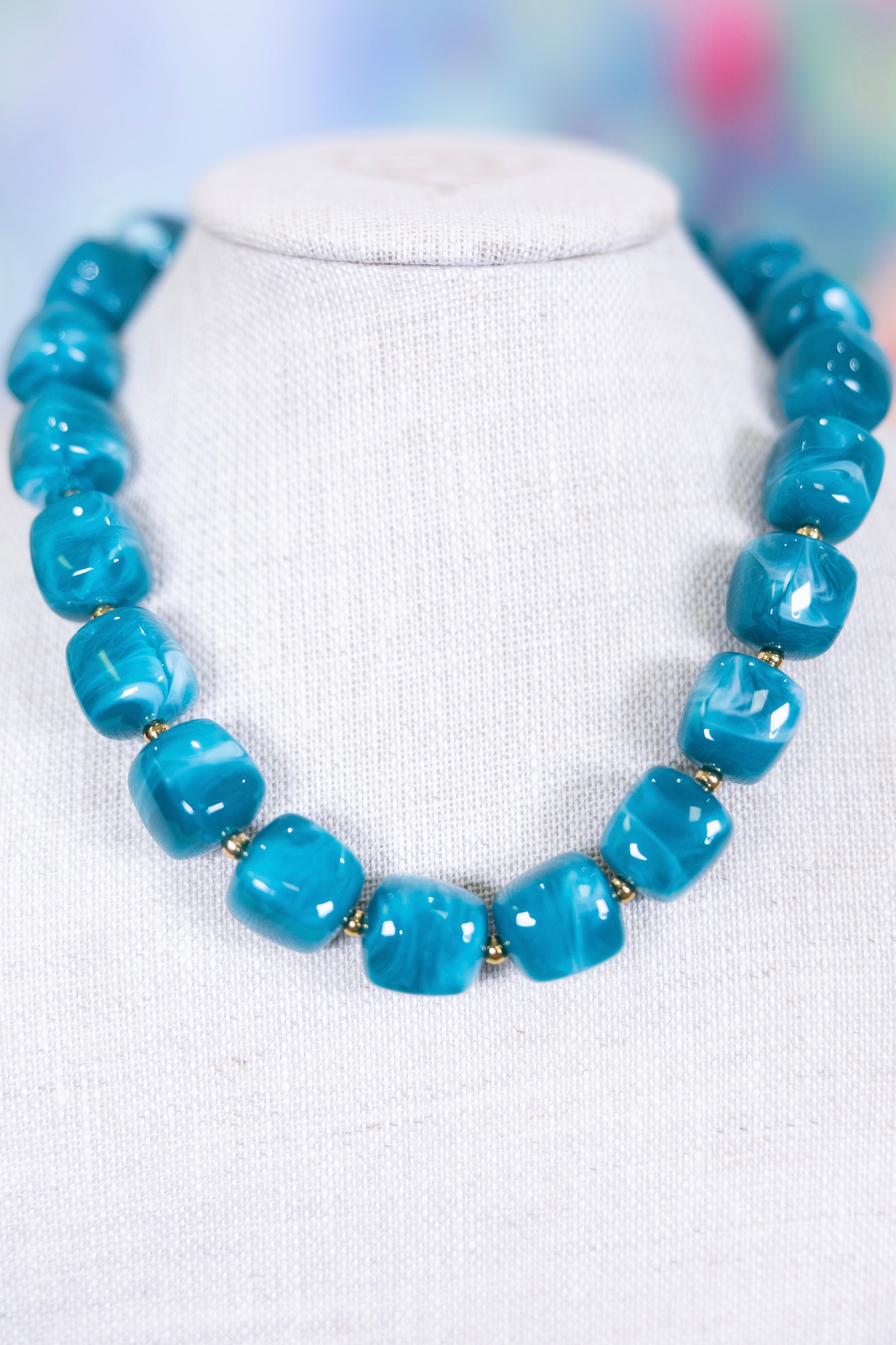 Rock Candy Necklace-Necklaces-Hart Designs-The Village Shoppe, Women’s Fashion Boutique, Shop Online and In Store - Located in Muscle Shoals, AL.