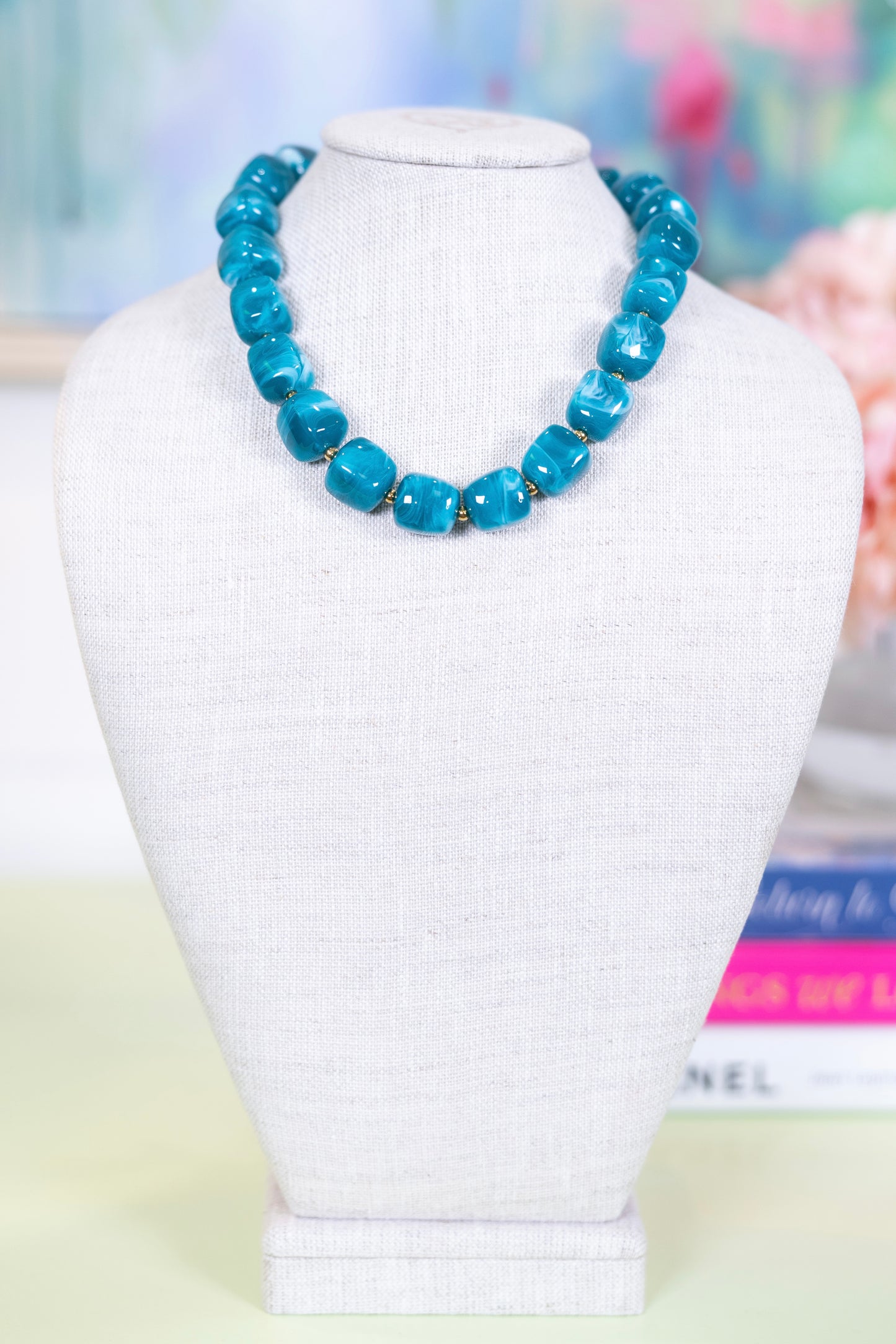 Rock Candy Necklace-Necklaces-Hart Designs-The Village Shoppe, Women’s Fashion Boutique, Shop Online and In Store - Located in Muscle Shoals, AL.