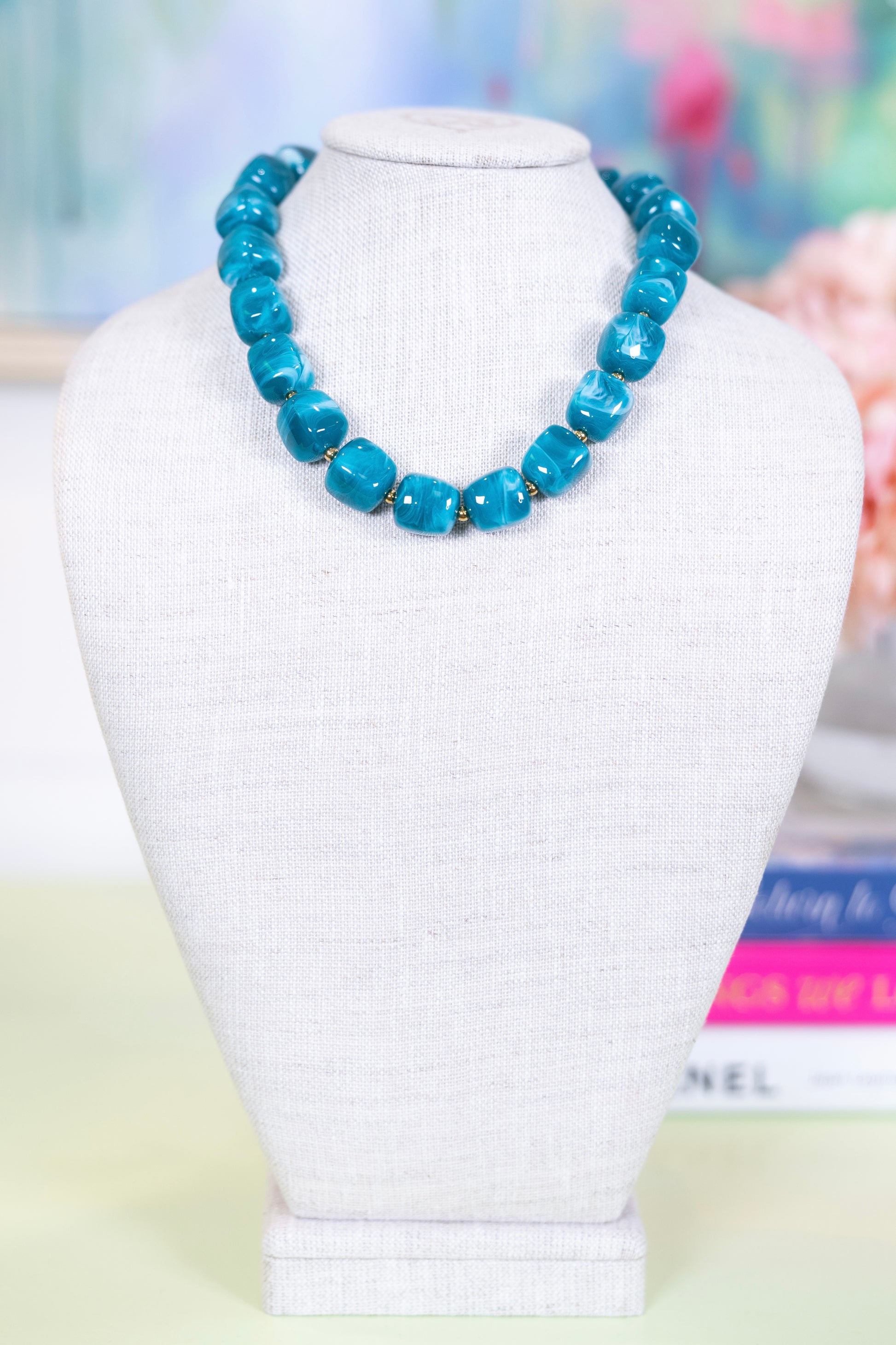 Rock Candy Necklace-Necklaces-Hart Designs-The Village Shoppe, Women’s Fashion Boutique, Shop Online and In Store - Located in Muscle Shoals, AL.