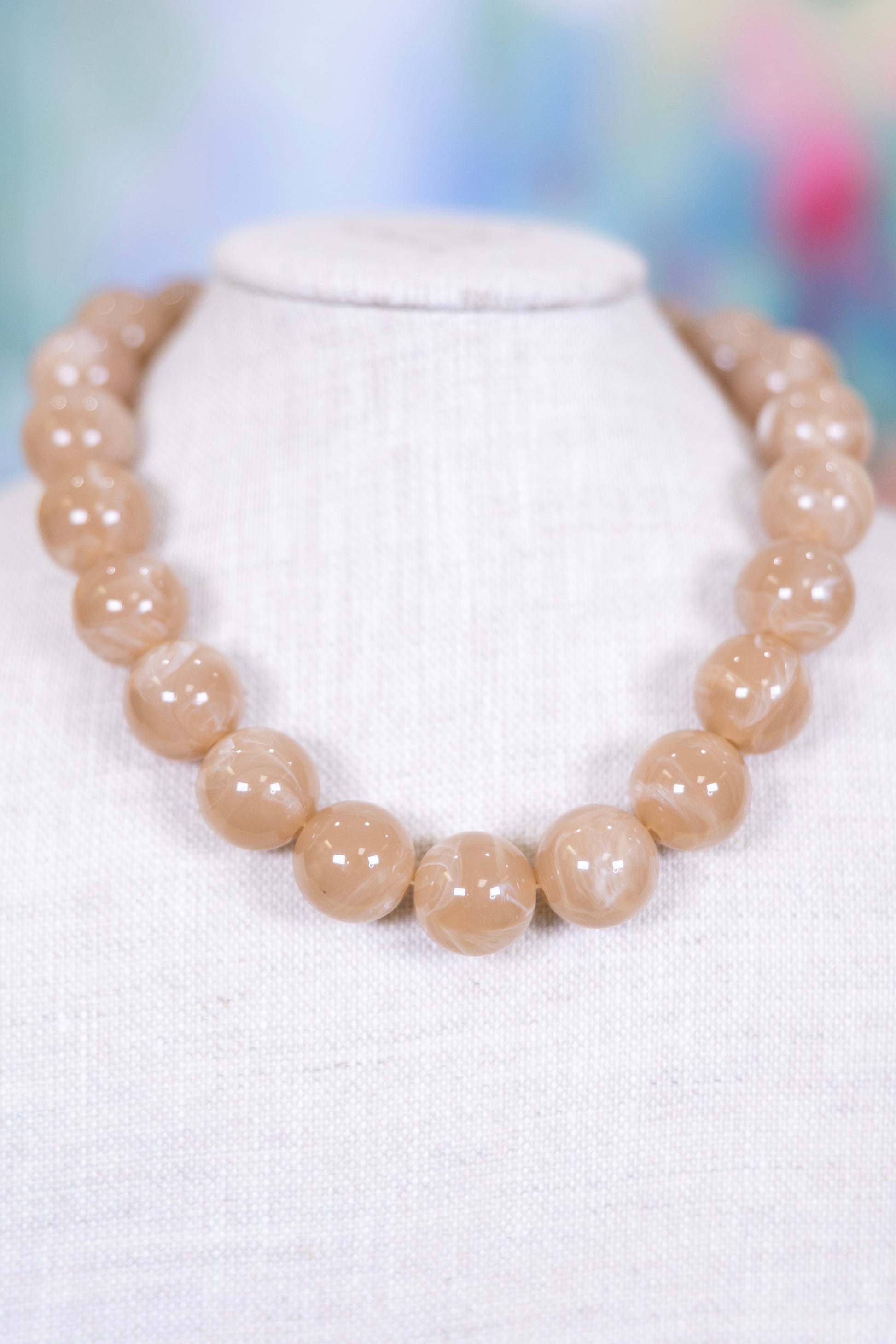 Sweet Tart Beaded Necklace-Necklaces-Hart Designs-The Village Shoppe, Women’s Fashion Boutique, Shop Online and In Store - Located in Muscle Shoals, AL.