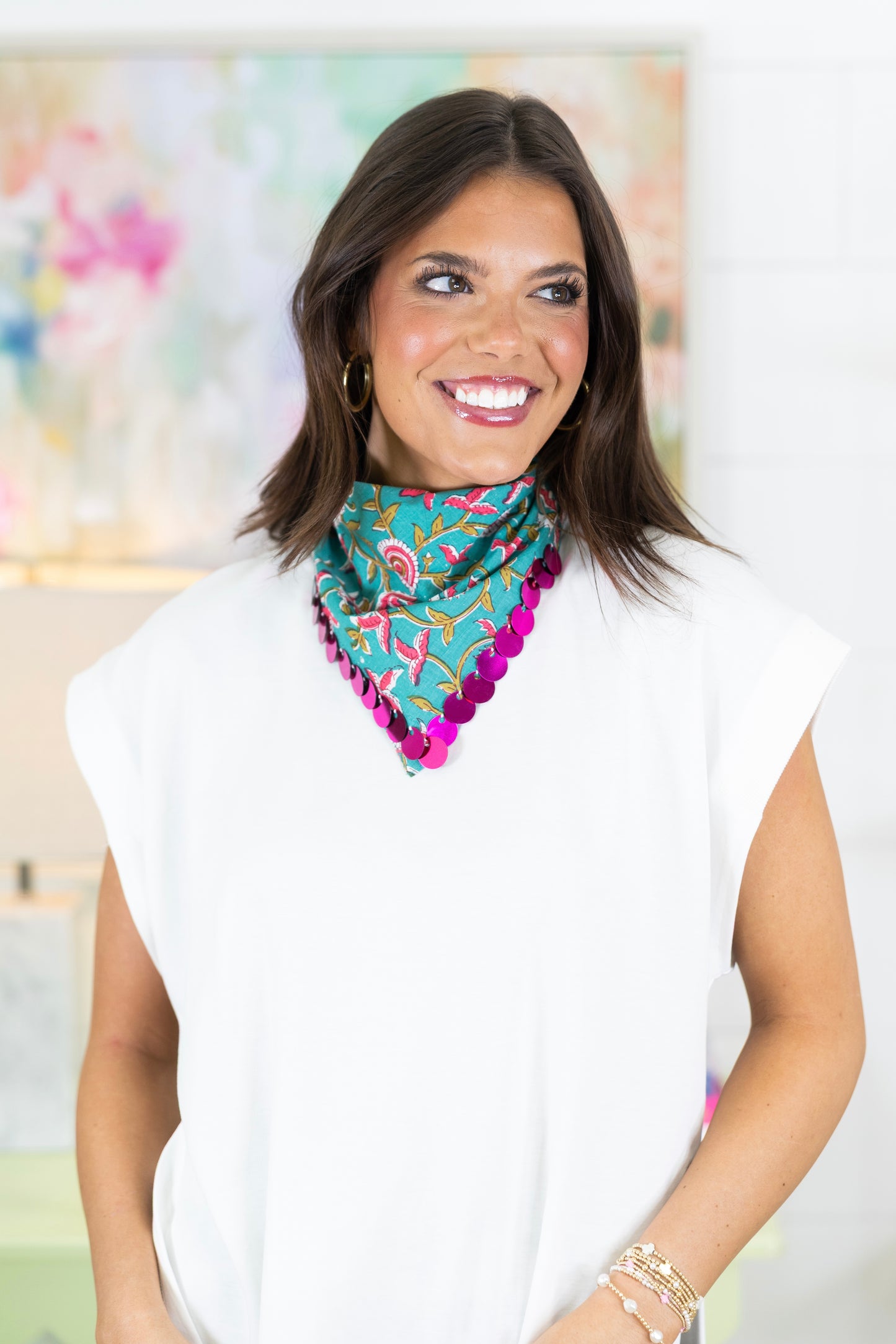 The Saratoga Scarf-Scarf-Face East-The Village Shoppe, Women’s Fashion Boutique, Shop Online and In Store - Located in Muscle Shoals, AL.