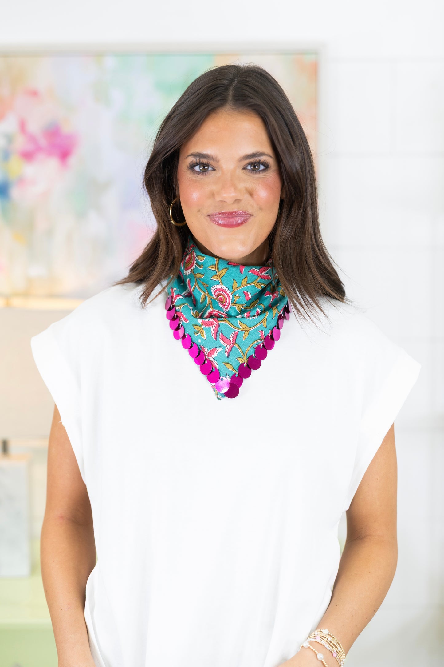 The Saratoga Scarf-Scarf-Face East-The Village Shoppe, Women’s Fashion Boutique, Shop Online and In Store - Located in Muscle Shoals, AL.